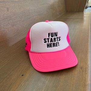 Hot Pink Trucker Cap
